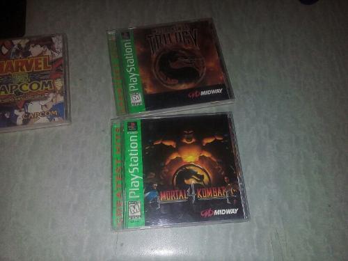 Mortal Kombat 4 Y Trilogy Ps1