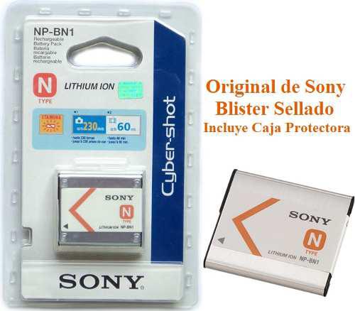 Batería Pila Recargable Original Sony Cibershot Np-bn1