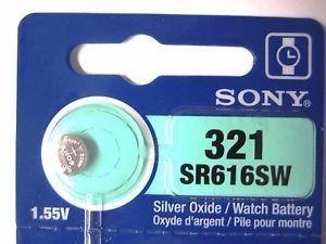 Pilas Marca Sony 321 Lithium 1.5v