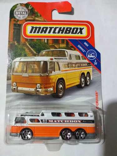 Matchbox 1955 Gmc Scenic Cruiser #8 2018 Autobus