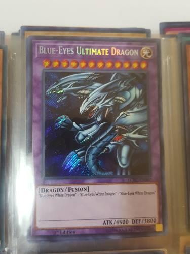 Blue Eyes Ultimate Dragon Yugioh Lckc Secret O Ultra Elige
