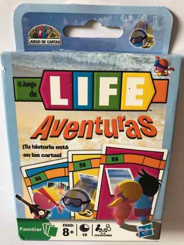 Juego De Cartas Life Aventuras Original Hasbro