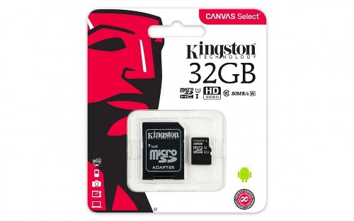 Kingston Memoria Micro Sd 32gb Clase 10 Original 80mb +