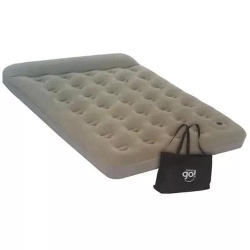 Colchon Inflable Queen Size Con Bomba Incluida Coleman