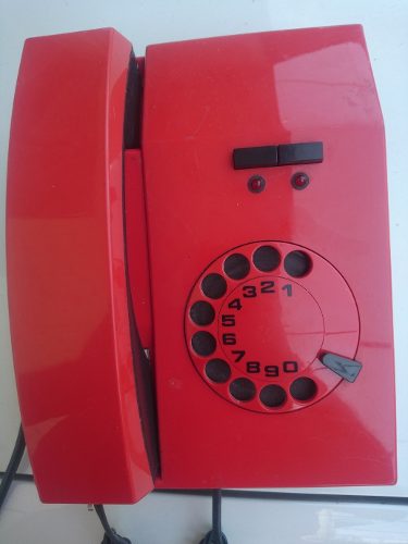 Telefono Antiguo Retro Marca Indetel Modelo Unitel