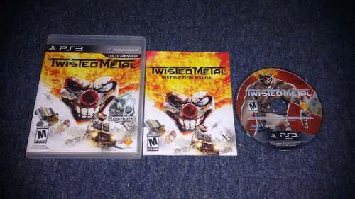 Twisted Metal Completo Para Play Station 3,excelente Titulo