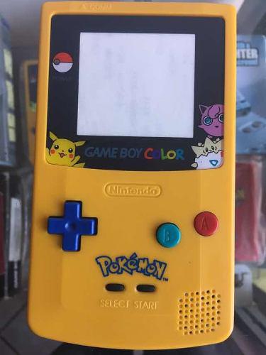 Carcasa Game Boy Color Edicion Pokemon Y Pikachu Gbc Gb