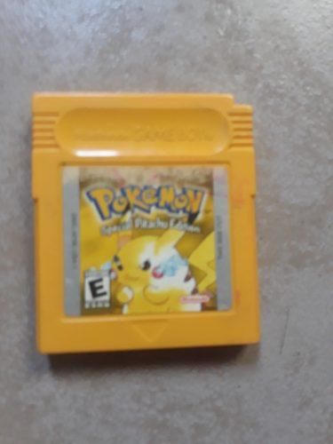 Pokemon Yellow Pikachu Game Boy Cooor Gba
