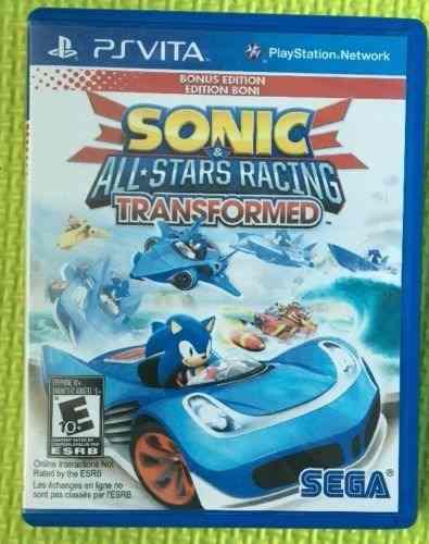 Sonic All Star Racing Transformed Ps Vita Barato