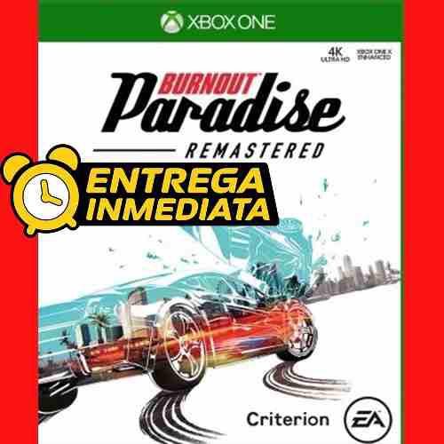 Burnout Paradise Remaster Xbox One Digital Offline No