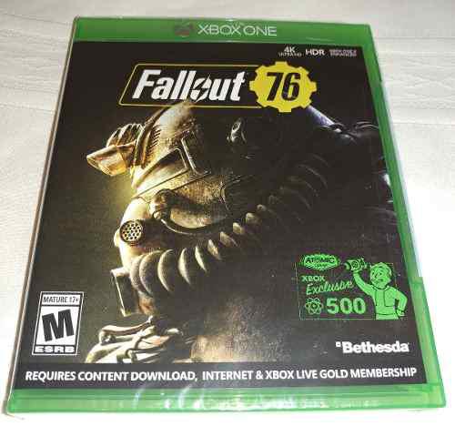 Xbox One Fallout 76 - Fisico, Nuevo Y Sellado * Mediaplanet