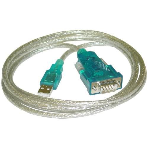 Cable Adaptador Rs232 Serial Db9 Macho A Usb 2.0 Macho