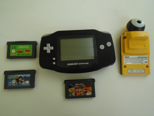 Game Boy Advance Con Game Boy Camera Y 3 Juegos