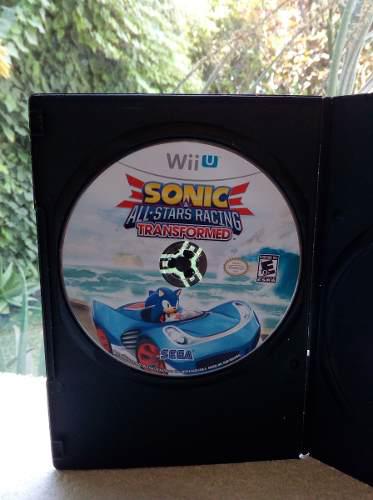 Juego Sonic All Star Racing Transformed Nintendo Wii U