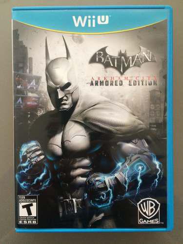 Batman Arkham City Armored Edition Wii U Nintendo