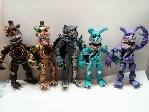 muñecos articulados de five nights at freddy's