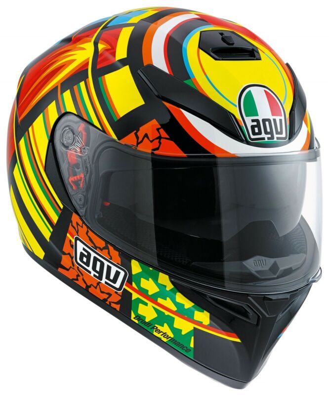 Casco agv k3 seminuevo mica iridium espejo 🥇 | Posot Class