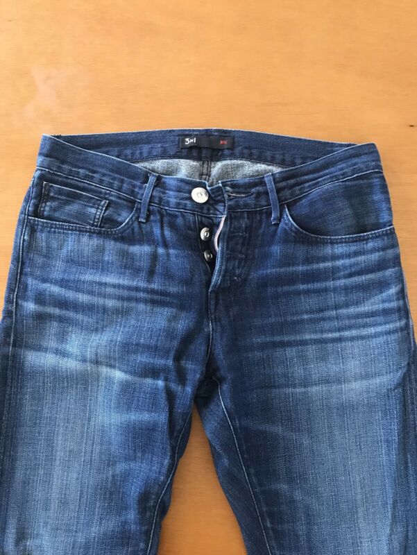 Jeans de la marca 3X1 talla 30 para hombre (superlujo)