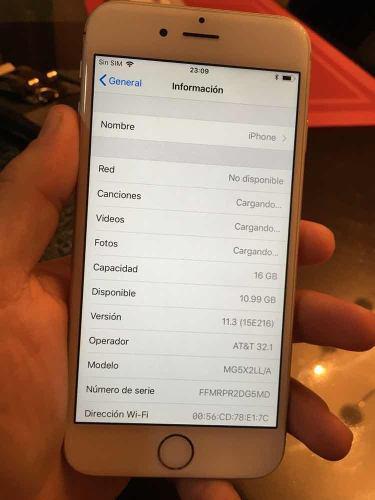 Iphone 6 16gb Apple Telcel Movistar Unefon At&t Envío