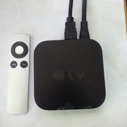 Apple Tv 2da Generacion Con Control Y Cables