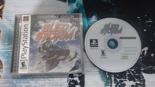 Sled Storm Completo Para Play Station 1,excelente Titulo