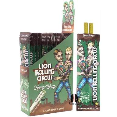 Caja De Blunt Lion Rolling Circus Sabor Chocolate