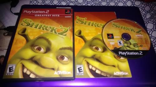 Shrek 2 Completo Para Play Station 2,excelente Titulo,checal