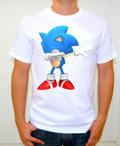 Sonic Playera Sonic Retro Gamer Sega Sonic Mod. N Sublimada
