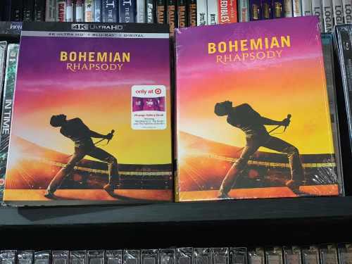 Bohemian Rhapsody Blu Ray 4k+br+libro Galeria De 24 Paginas