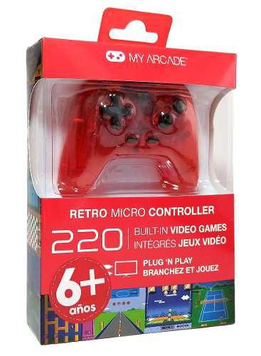 Micro Control Retro Con 220 Juegos Plug And Play My Arcade