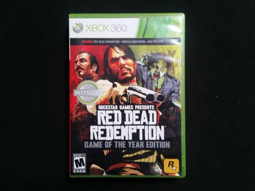 Red Dead Redemption Game Of The Year Goty