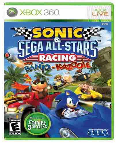 Sonic Sega All Stars Racing Xbox 360 Nuevo Y Sellado Juego