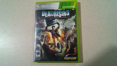 Xbox 360 Deadrising 1 Videojuego Capcom Juego Zombis