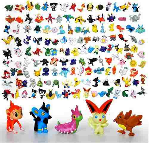 24 Figuras Pokemon Pikachu Aleatoria Coleccion Envio Gratis