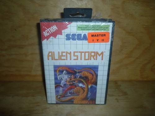 Alien Storm Sega Master System Nuevo Y Sellado Envio Gratis