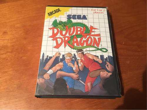 Double Dragon Sega Master System En Caja Completo Arcade