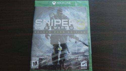 Sniper 3 Ghost Warrior Season Pass Ed Xbox One Nuevo Sellado