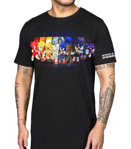 Sonic Todas Las Fases Playera Camiseta Envío Gratis Sega