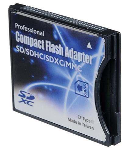 Compact Flash Cf Tipo Ii Adaptador Cámara Dslr Slr Pda Pc