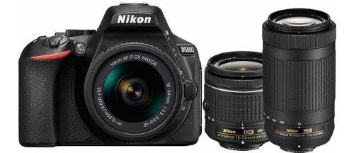 Kit Camara Nikon D5600 Dslr + Lentes 18-55mm,70-300mm Egrati