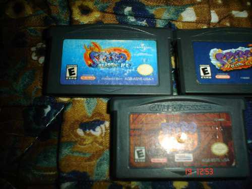 Game Boy Advance Paquete Juegos De Spyro El Dragon Gba