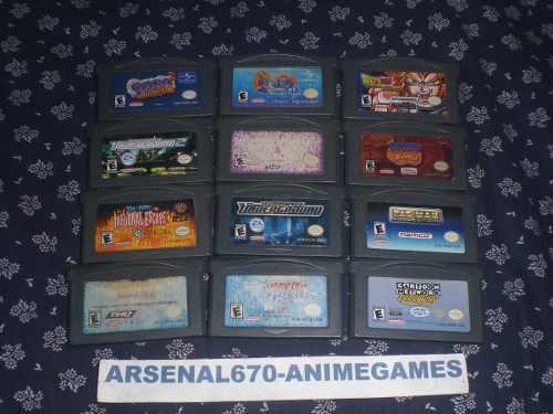Game Boy Advance Varios Titulos Originales Parte 4 C/u Gba