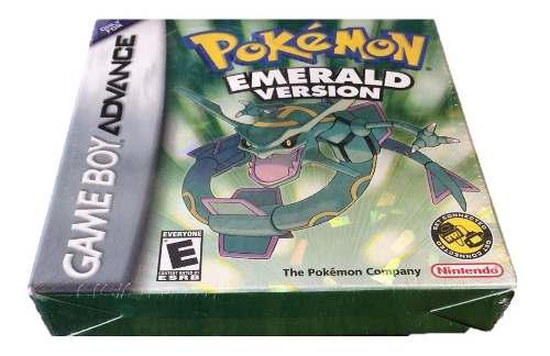 Pokemon Emerald Gameboy Advanced Nuevo Blakhelmet E