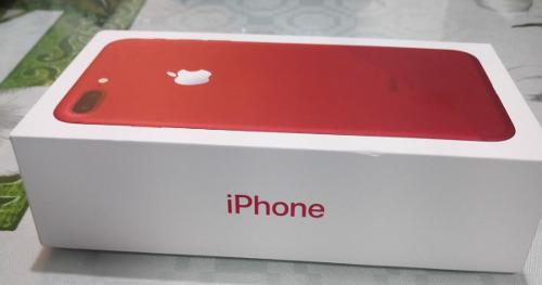 iPhone 7 Plus Rojo Nuevo De 128 Gb Especial Edition
