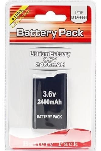 Bateria Psp Slim Modelos 2000/3000 2400 Mah