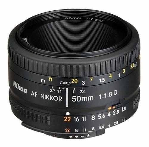 Nikon Lente Nikon Af Nikkor 50mm F/1.8d