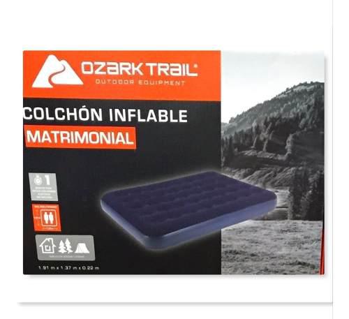 Colchón Inflable Matrimonial Ozark Trail Camping