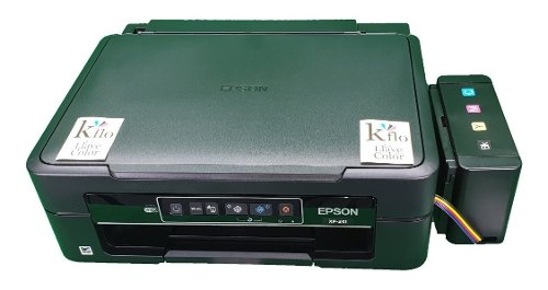 Impresora Epson Xp241 Y Sistema De Tinta Comestible