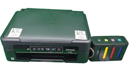 Impresora Epson Xp241 Y Sistema De Tinta Sublimacion Sublima