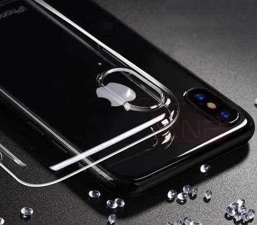 Funda iPhone X Xs Rígida Transparente Ultradelgada